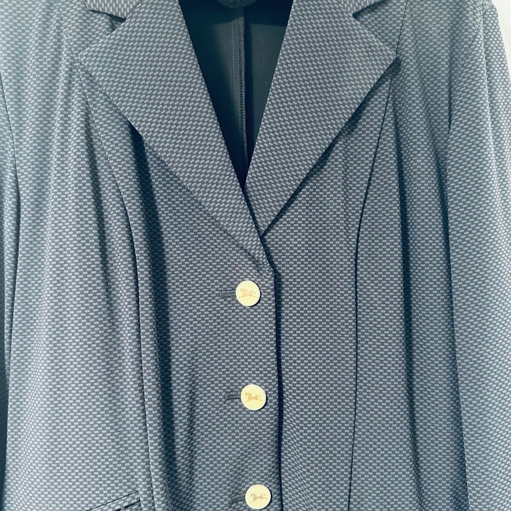 R.J. CLASSICS PALMETTO XTREME SOFT SHELL SHOW COAT - 6R BLACK TONAL - Picture 3 of 7